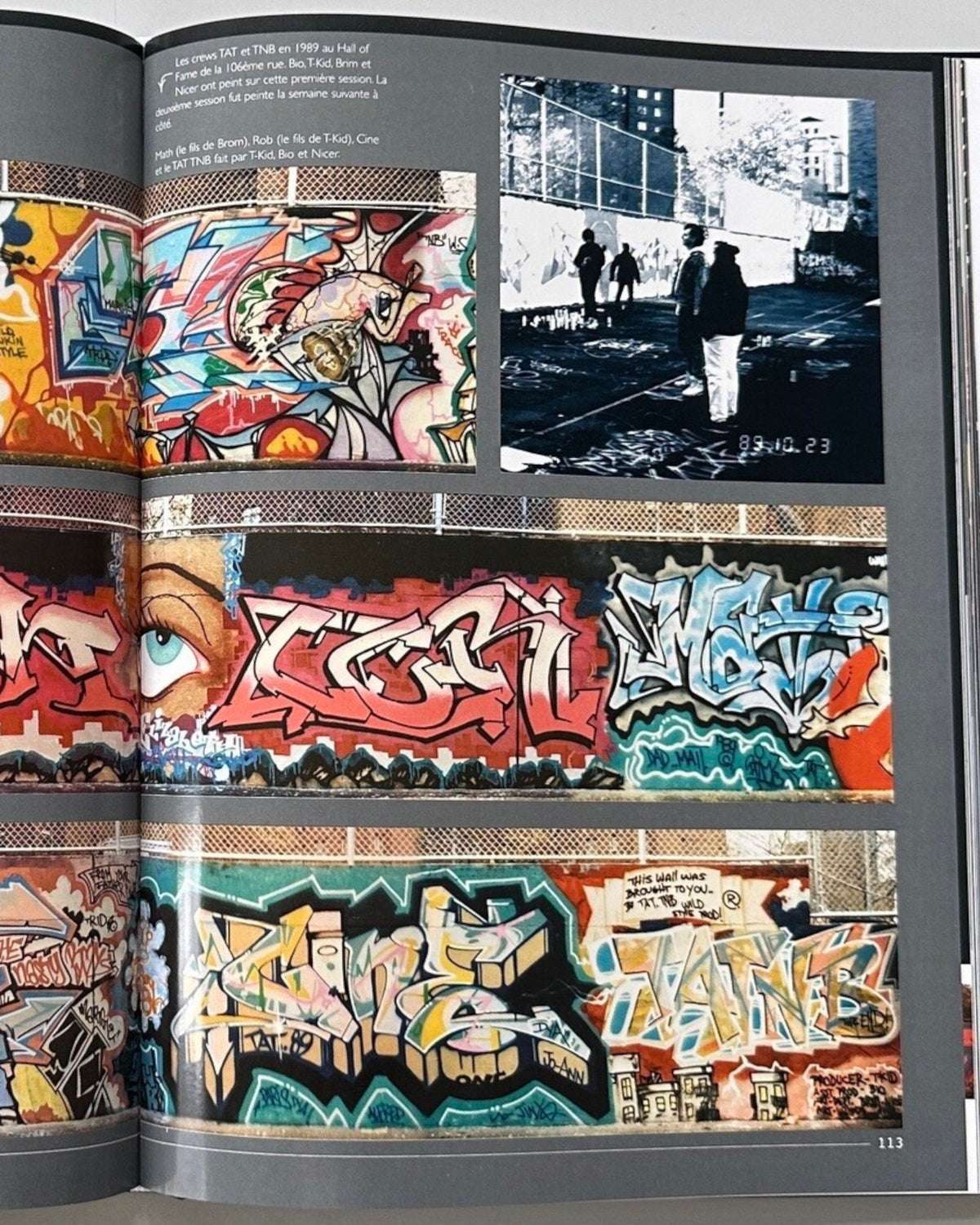 Astrofat book featuring vibrant graffiti art by T-Kid 170, including a Halloween theme with a pumpkin and cat.
